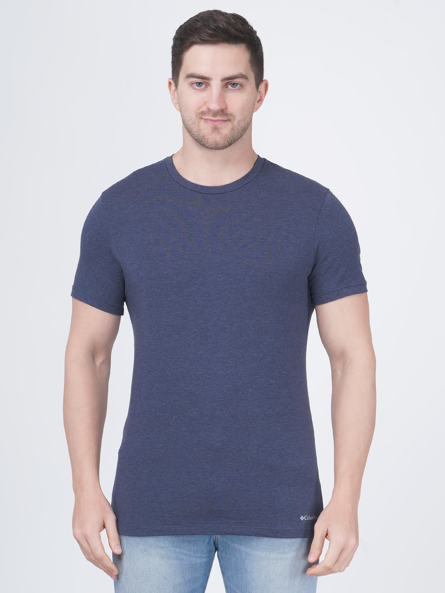 CAMISETA MASCULINO COLUMBIA PERFORMANCE COTTON/STRETCH CREW-NECK 3 PACK SOLID – foto 4